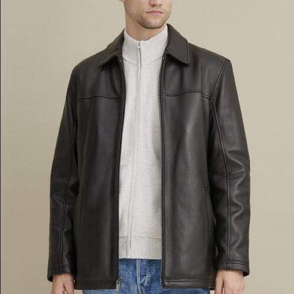 Austin clothing men leather jacket